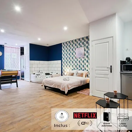 Ng Prestige - Lille L Roubaix Trichon - Balneo - Babyfoot Apartment Exterior photo