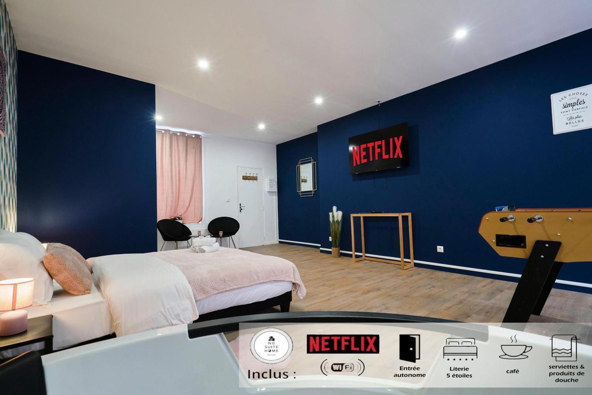 Apartment Ng Prestige - Lille L Trichon - Balneo - Babyfoot